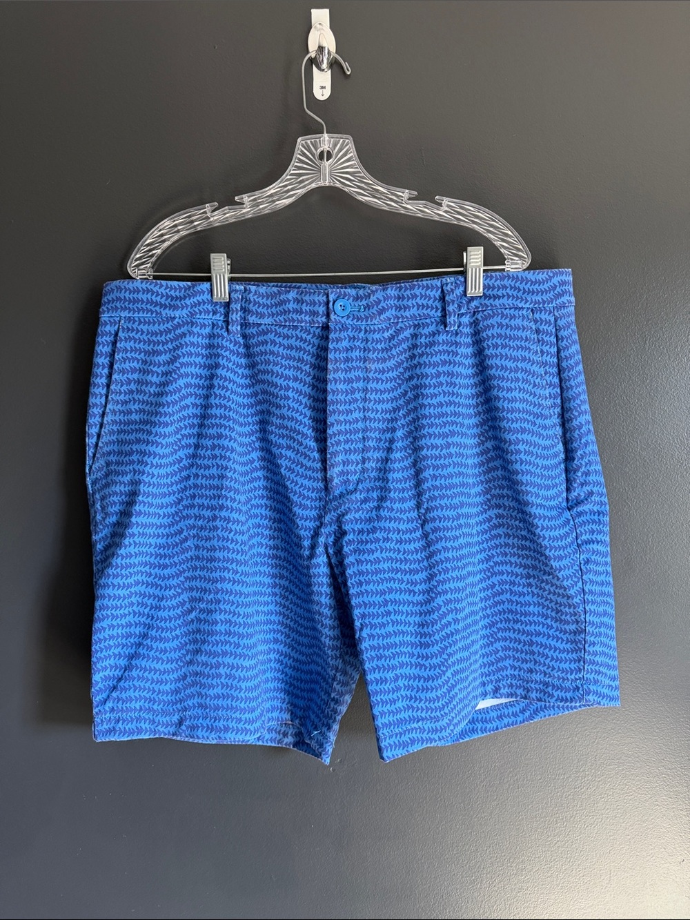 Vineyard Vines Blue Patterned Performance Shorts